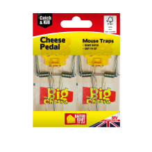 Cheese Pedal Mouse Trap - Twinpack