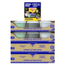 Citronella XL Candle Bucket - Assorted Colours- Close To Home