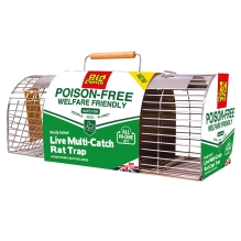 Ready-Baited Multi-Catch Rat Cage Trap