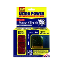 Block Bait Mouse Killer Kit - Twinpack